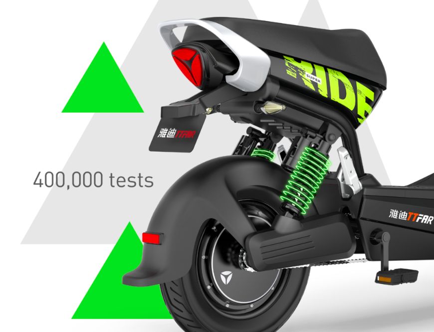 雅迪推出神行者9带ttfar电量回收爬坡力足能跑120公里