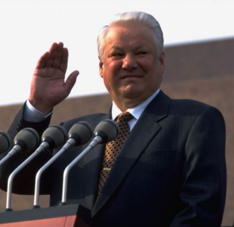 叶利钦资料图.&nbsp;图源:澎湃影像