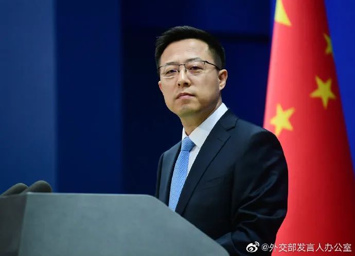 赵立坚 图源：外交部网站