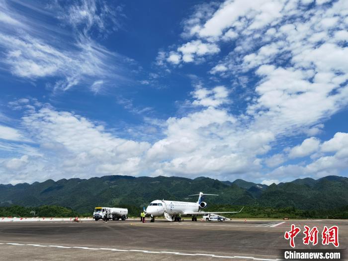 图为黔江武陵山机场. 重庆江北国际机场供图