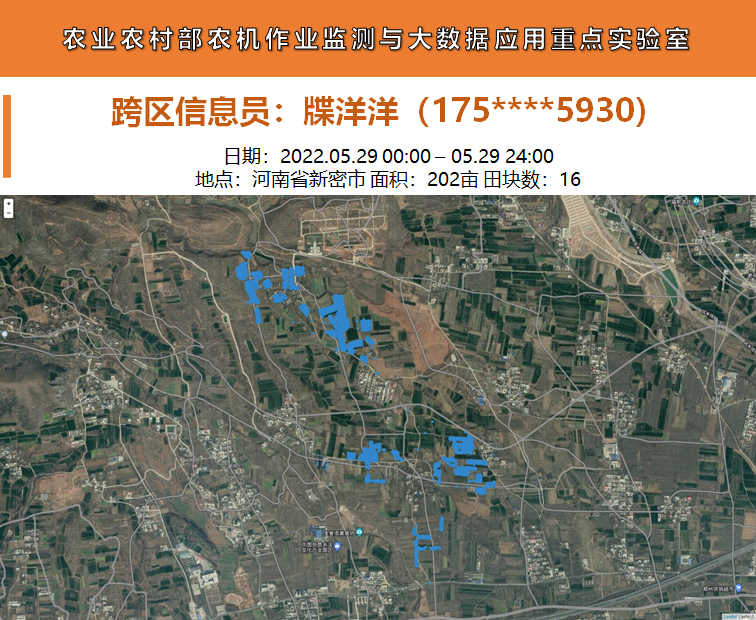 跨区信息员作业档案