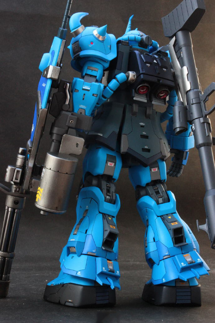 老模重做机动战士高达mg比例老虎b3模型