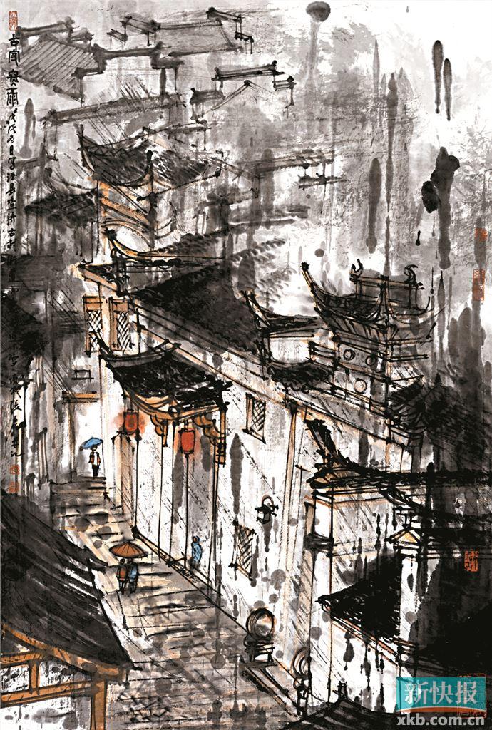 墨履新游踪张彦水墨写生暨捐赠作品展