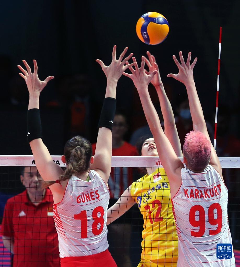 世界女排联赛：中国队战胜土耳其队休闲区蓝鸢梦想 - Www.slyday.coM