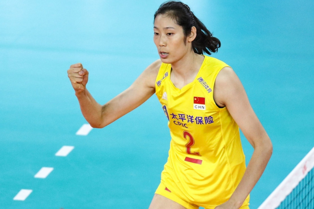 世界女排联赛最新积分榜中国女排上升到第二名有望豪取4连胜