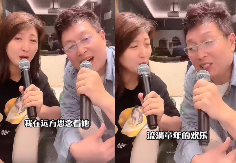 唱一半忘词脸色尴尬,女方被气到扔话筒|王为念|闫学晶|忘词_新浪新闻