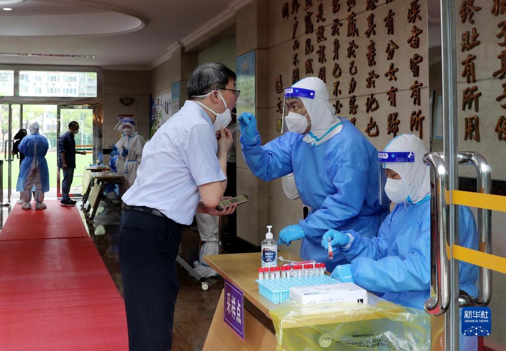 上海演练复学防疫准备校园重启