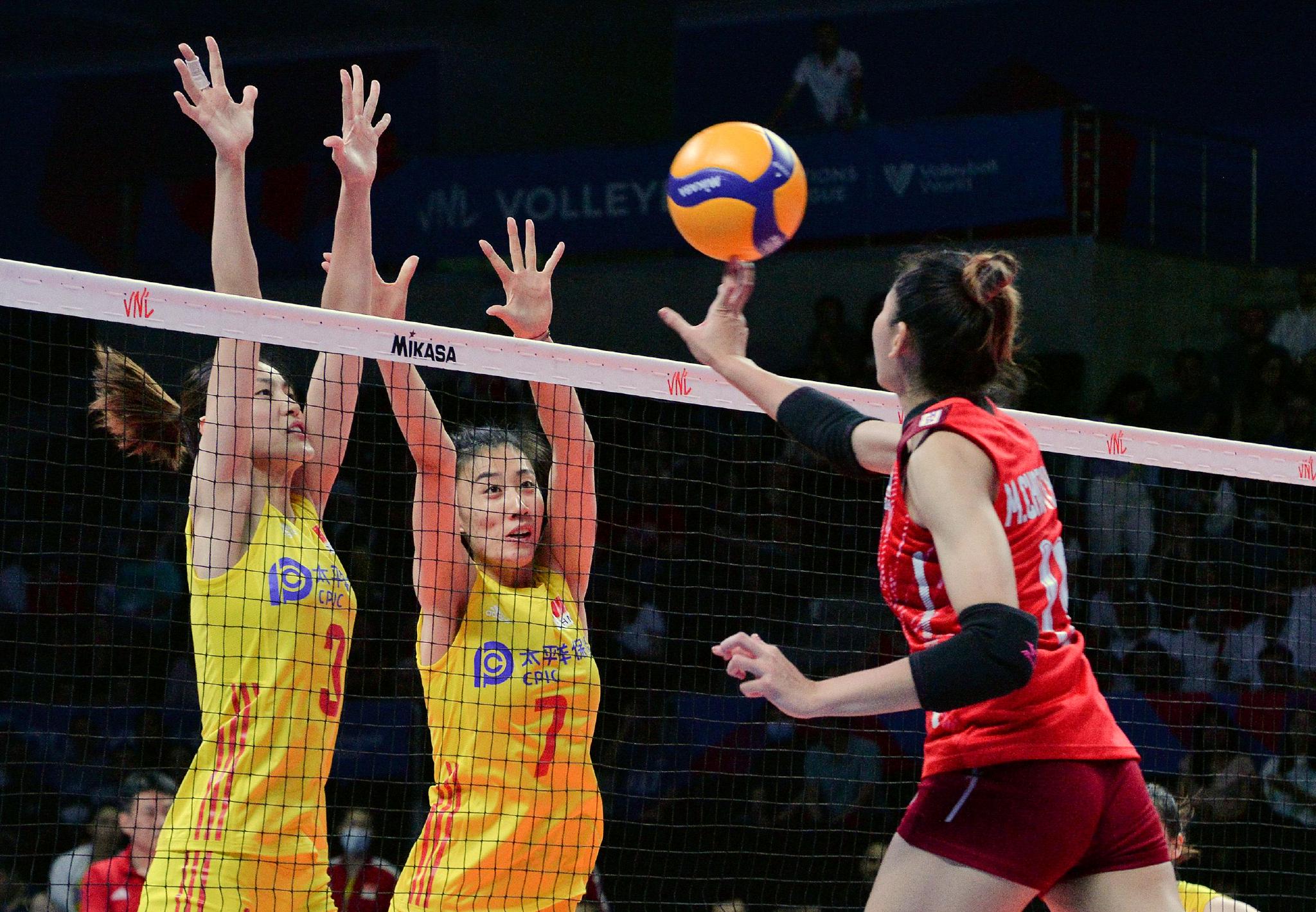 排球——世界女排联赛：中国队不敌泰国队休闲区蓝鸢梦想 - Www.slyday.coM