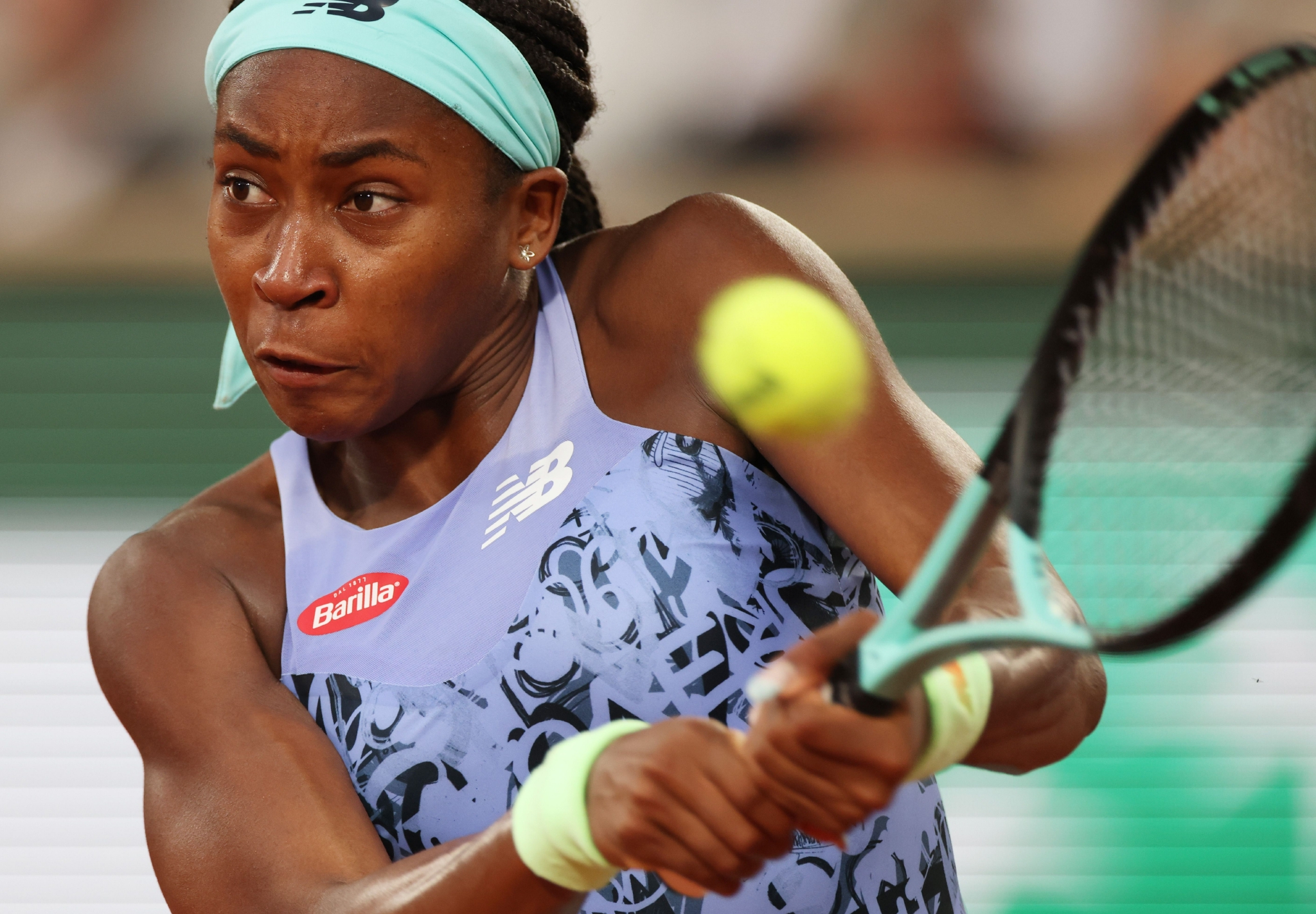 网球高芙获得法网女单亚军