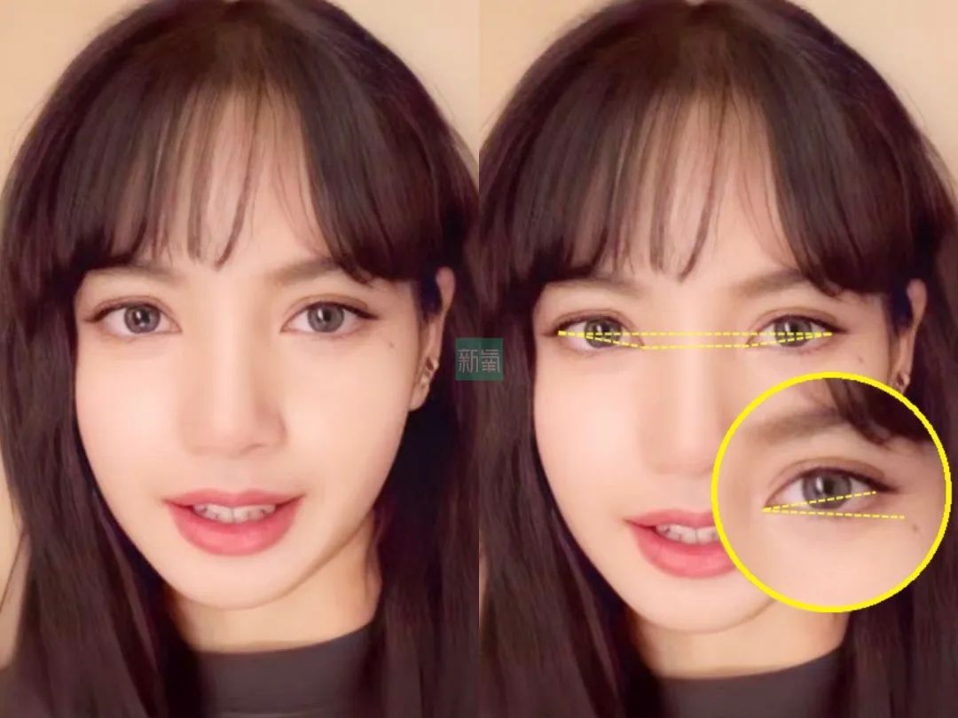 lisa的走向却是向下的至于lisa为什么偶尔会很酷,则是源于她的三白眼