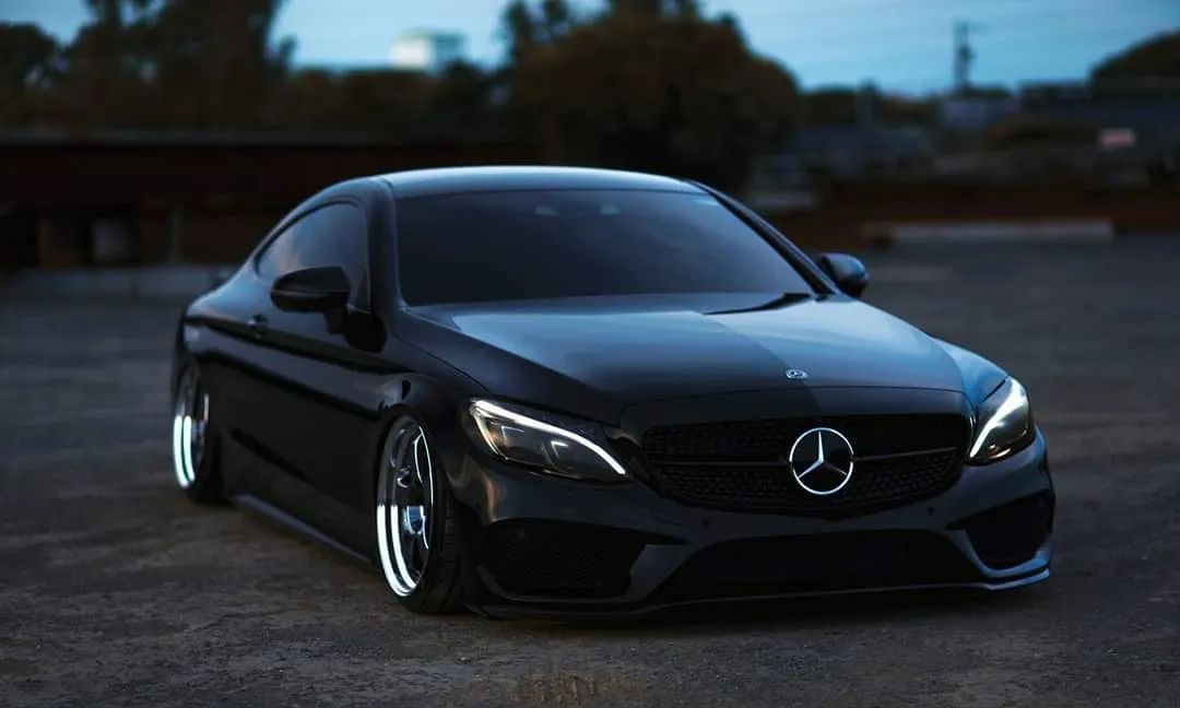 两个改装项目这台奔驰ccoupe已经足够漂亮