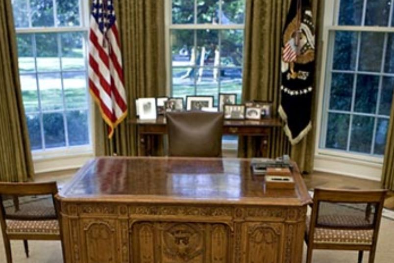美国总统座位背景图片