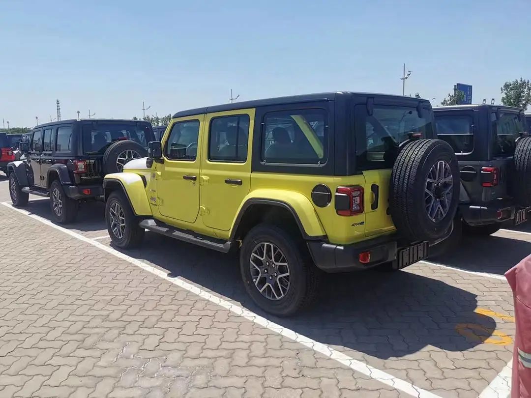 jeep牧马人4xe特别版到港配荧光黄色车漆将于6月10日上市