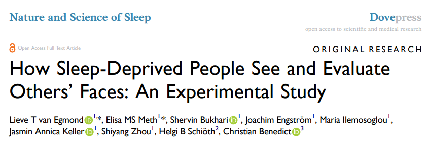 NAT SCI SLEEP：睡眠不足的人“更没有吸引力”休闲区蓝鸢梦想 - Www.slyday.coM