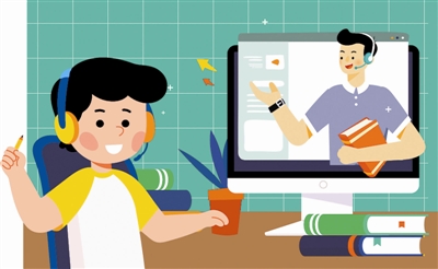 上网课在焦虑与自律中成长