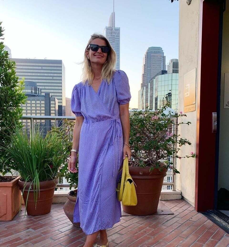 法式茶歇裙太高级了想当优雅女人就这么穿时尚还不老气