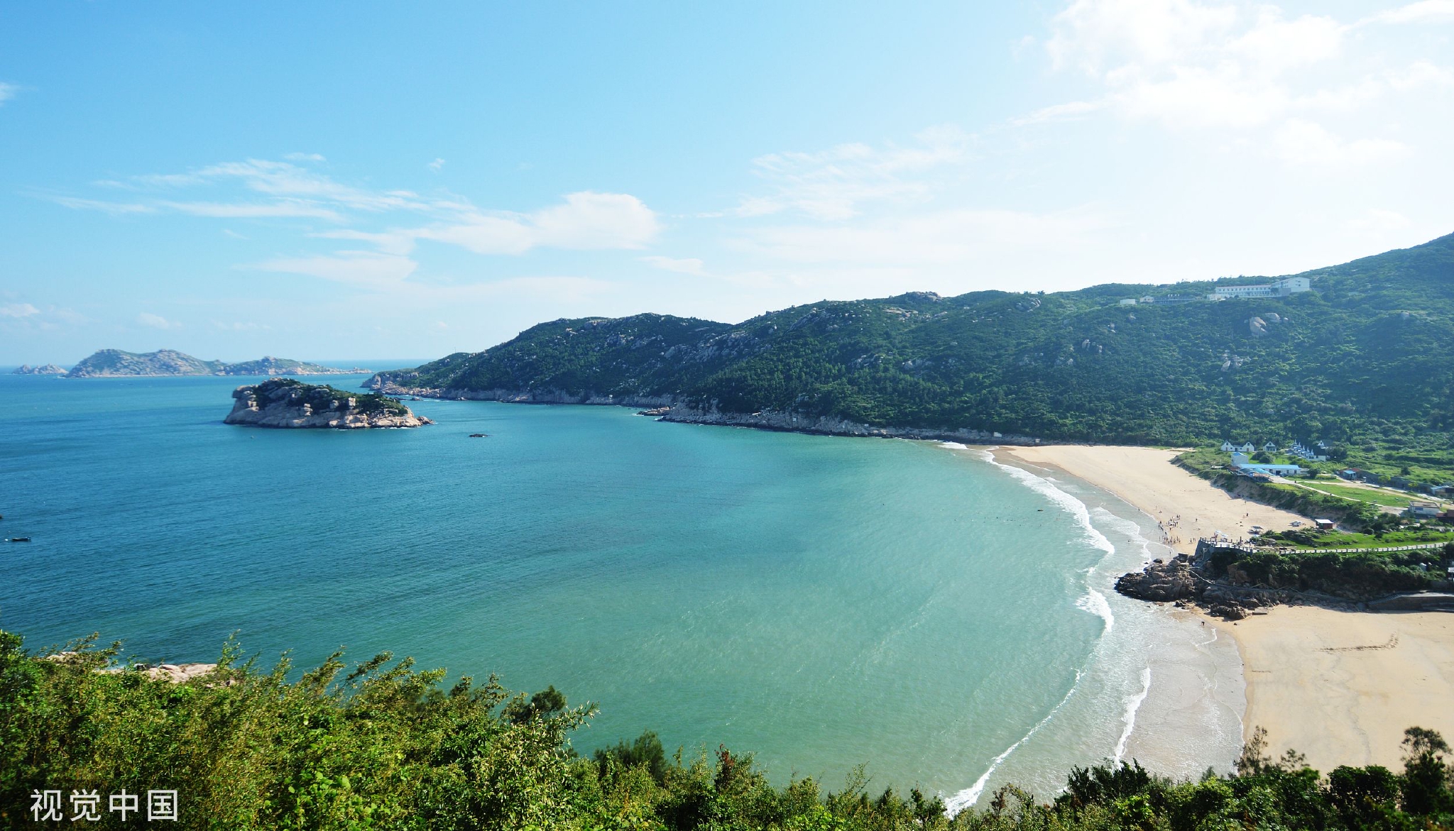 南麂列岛,贝壳沙滩——大沙岙.&nbsp; &nbsp; &nbsp;&nbsp