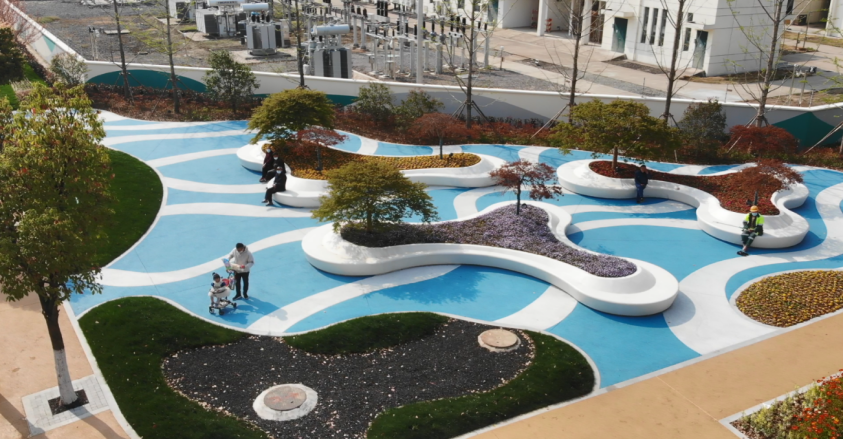 这个花园街区竣工了经开颜值更上一层