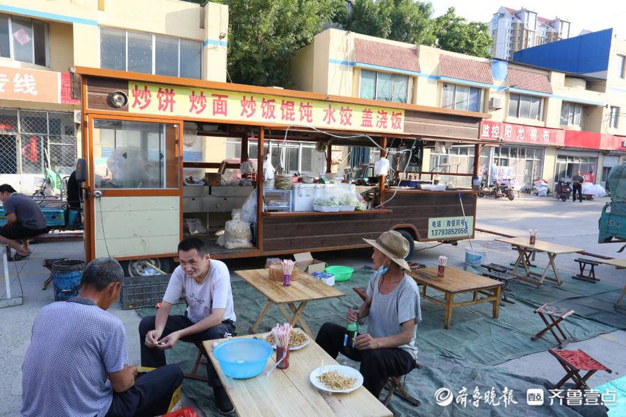 沾化区合理规划流动摊贩经营场所留住城市的烟火气