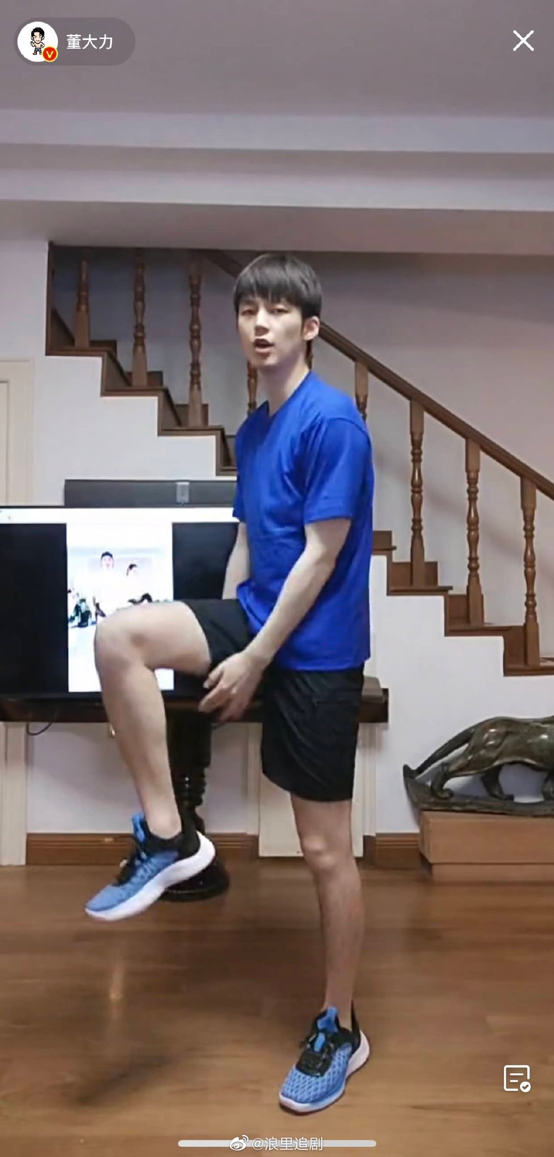 腹肌挑战三十天@董大力 晒出挑战成果对比图……|腹肌|董大力|董力