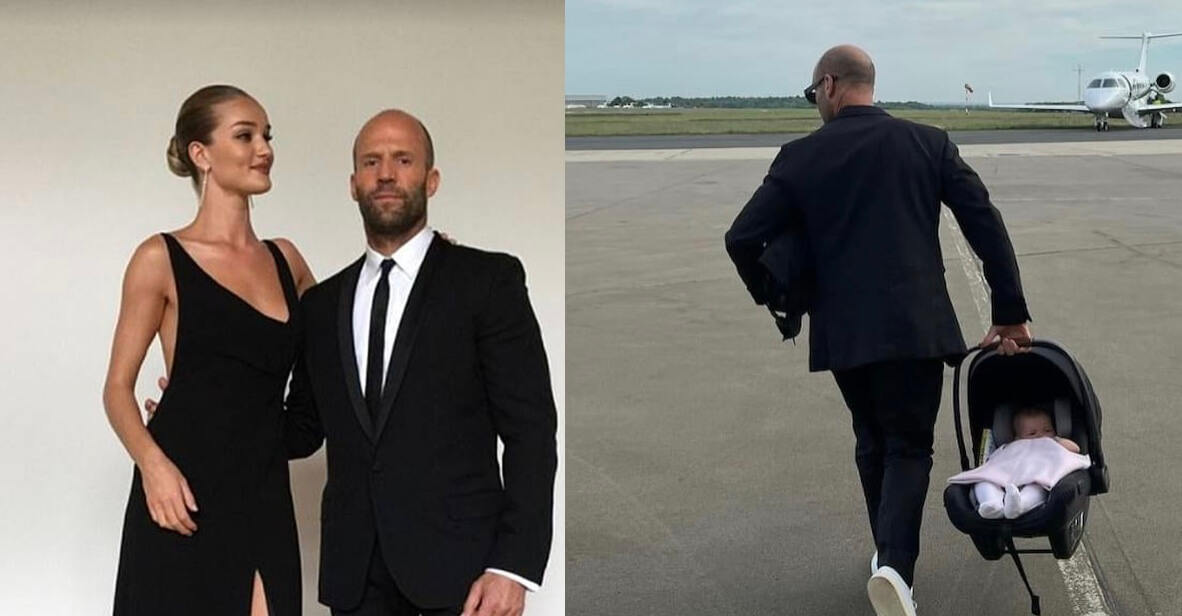 女友爱穿高跟鞋,竟然比他还要高,但杰森·斯坦森毫不干涉!