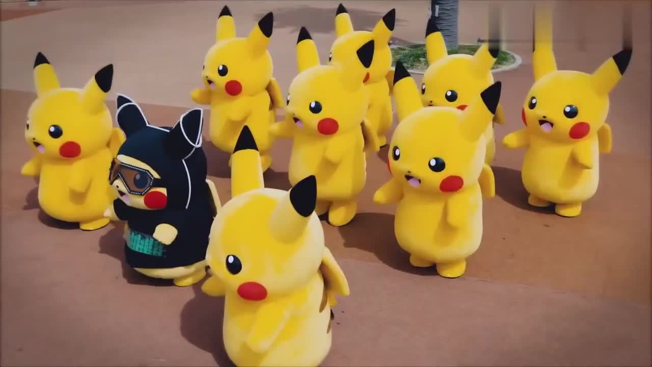 皮卡丘广场舞pikachudancedancedance67