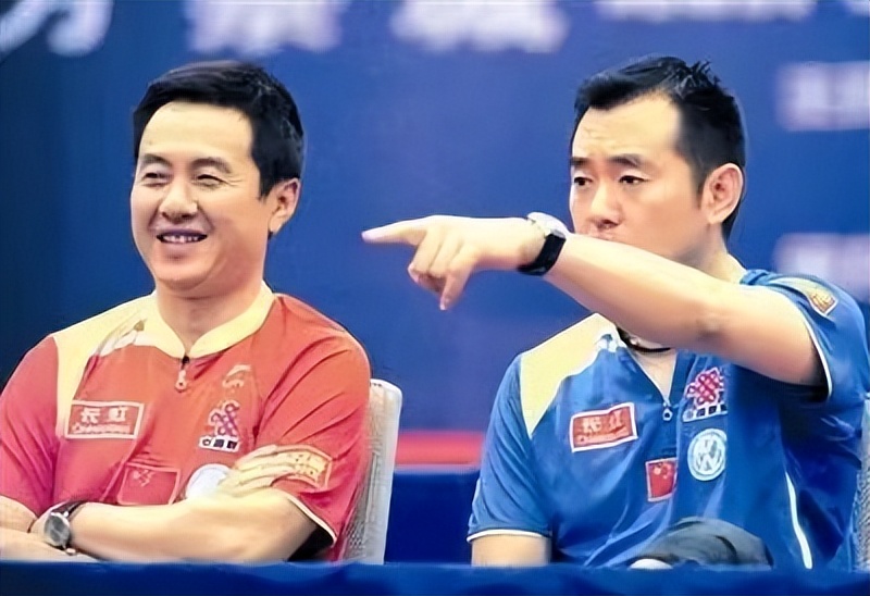 将郭跃打压出队却被孔令辉取代国乒主帅59岁娶女徒弟喜得千金