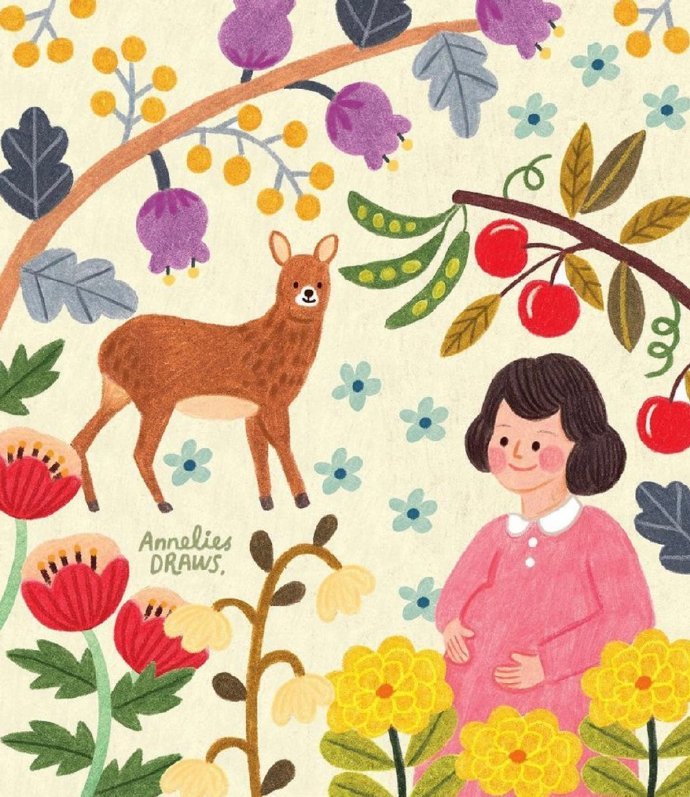 来自韩国插画师annelies绘画作品