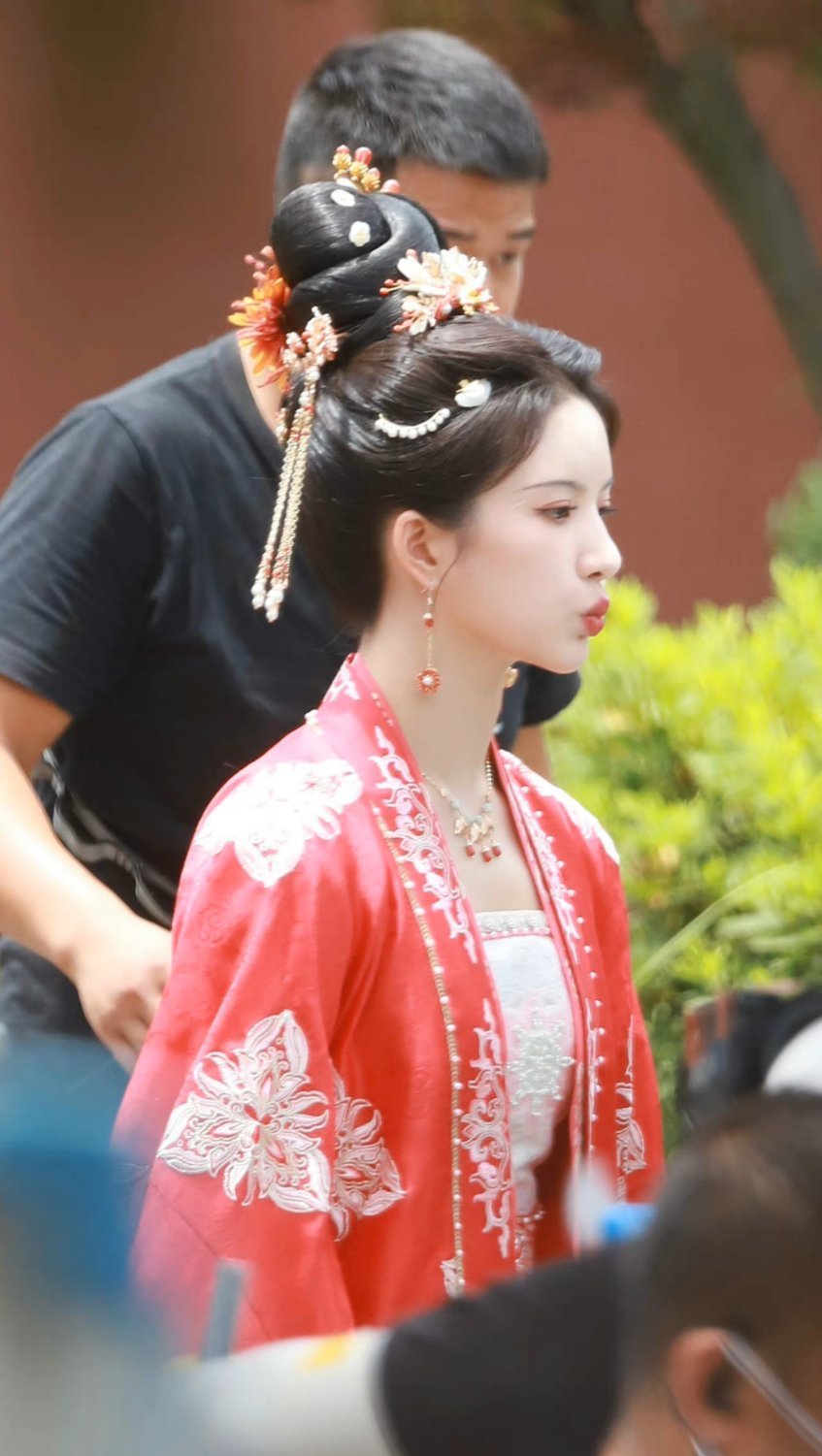 刘些宁这么古的脸就应该给我多多演古装剧好么