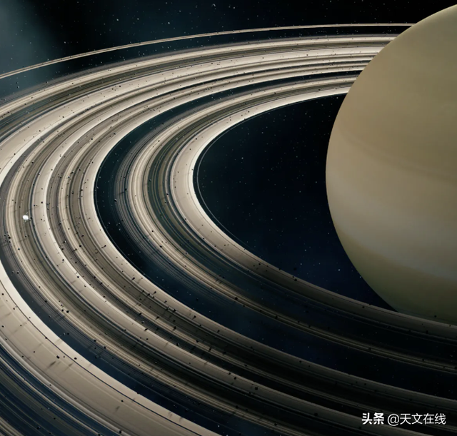 天文小科普：行星光环是由什么组成的？碎石嘛？__财经头条
