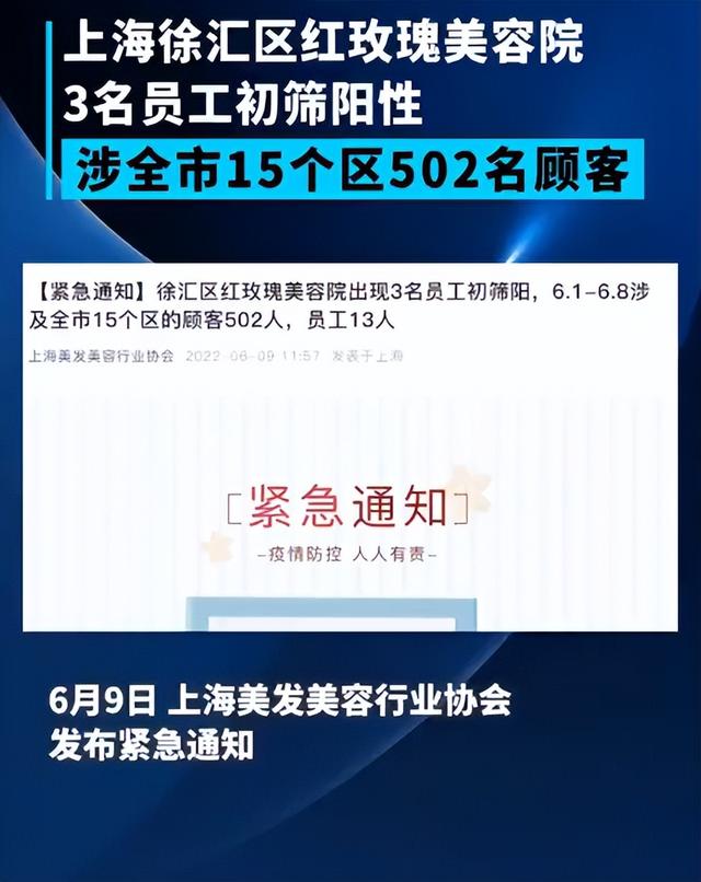 上海一美容院3名员工初筛阳性！涉15个区，502名顾客休闲区蓝鸢梦想 - Www.slyday.coM