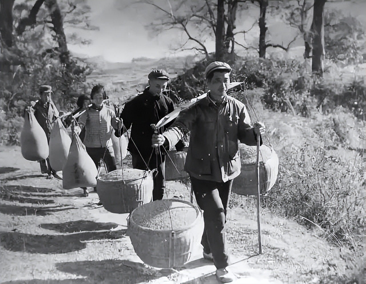 一组老照片带你了解交公粮的场景父辈们终生难忘的记忆
