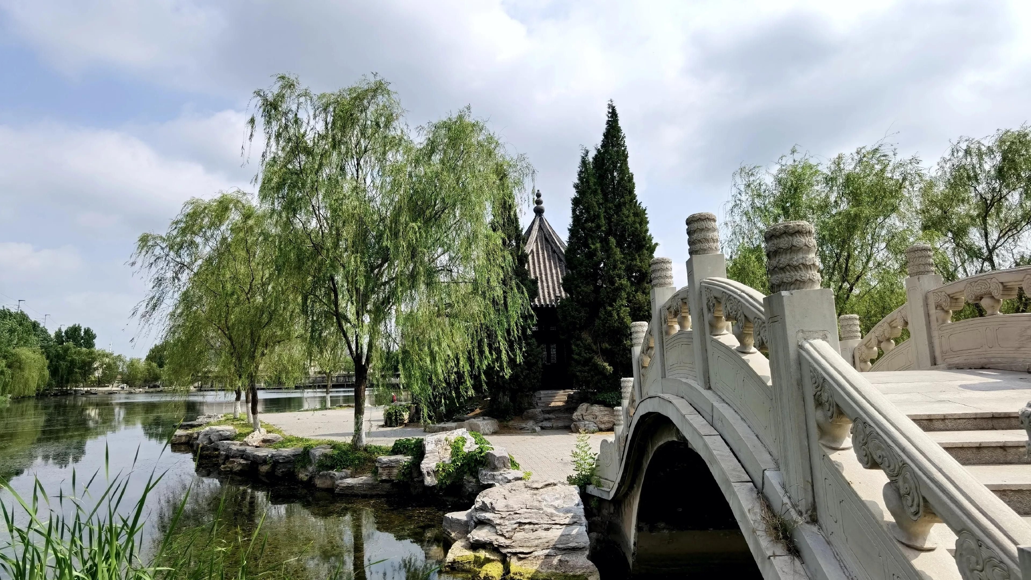 北宁公园夏日小景_新浪新闻