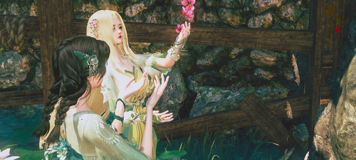 金发麻花辫配国风汉服,视觉冲击力太强|踏青|逆水寒|汉服_新浪新闻