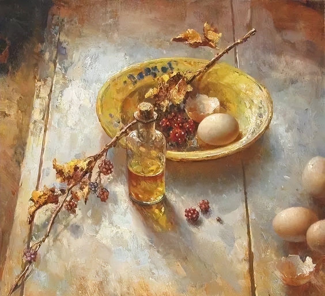 荷兰油画静物怀旧又温馨浪漫