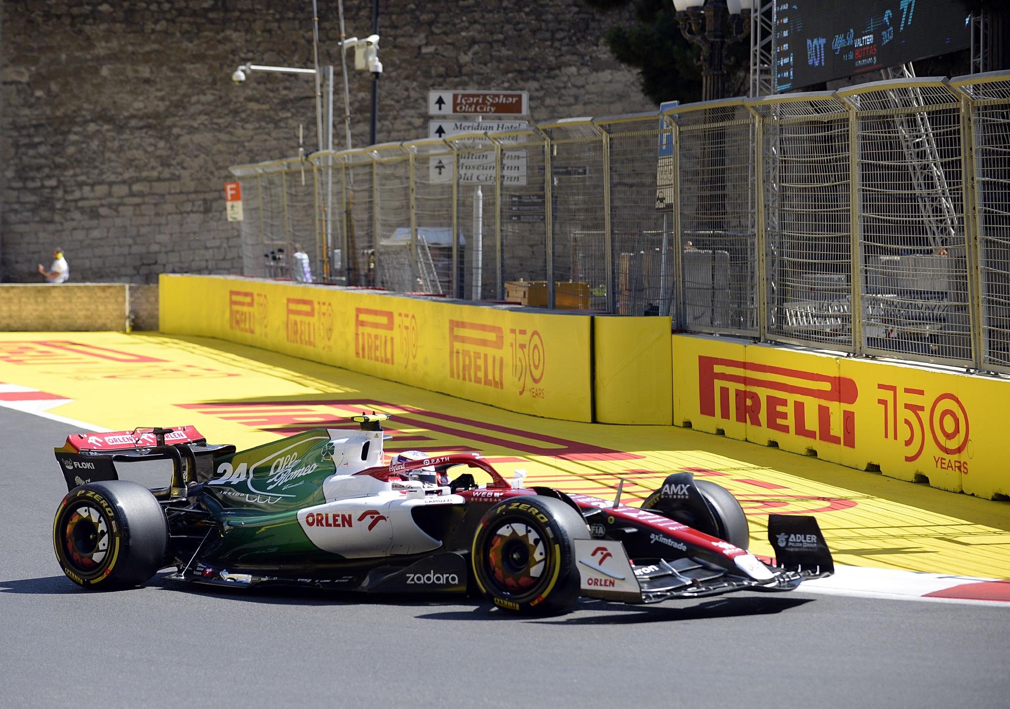 赛车——2022年f1阿塞拜疆站练习赛赛况