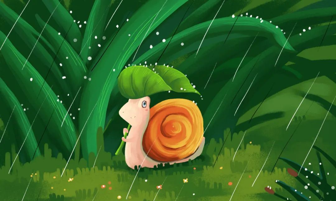 少儿美术汇综合创意绘画教程下雨天的风景