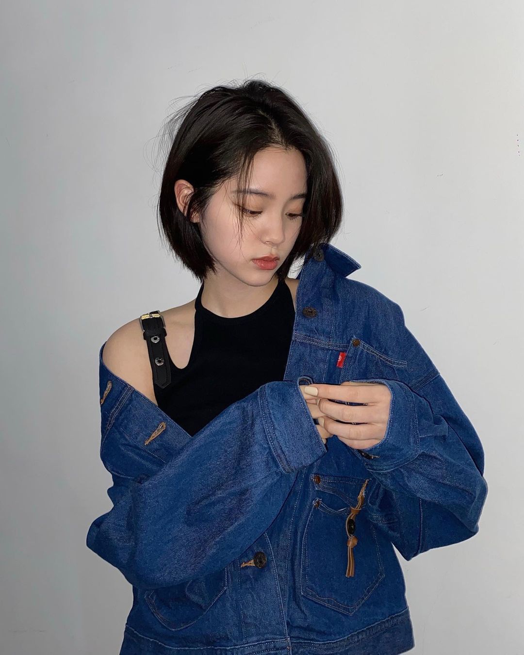 * 欧阳娜娜短发好爱|欧阳娜娜|短发_新浪新闻