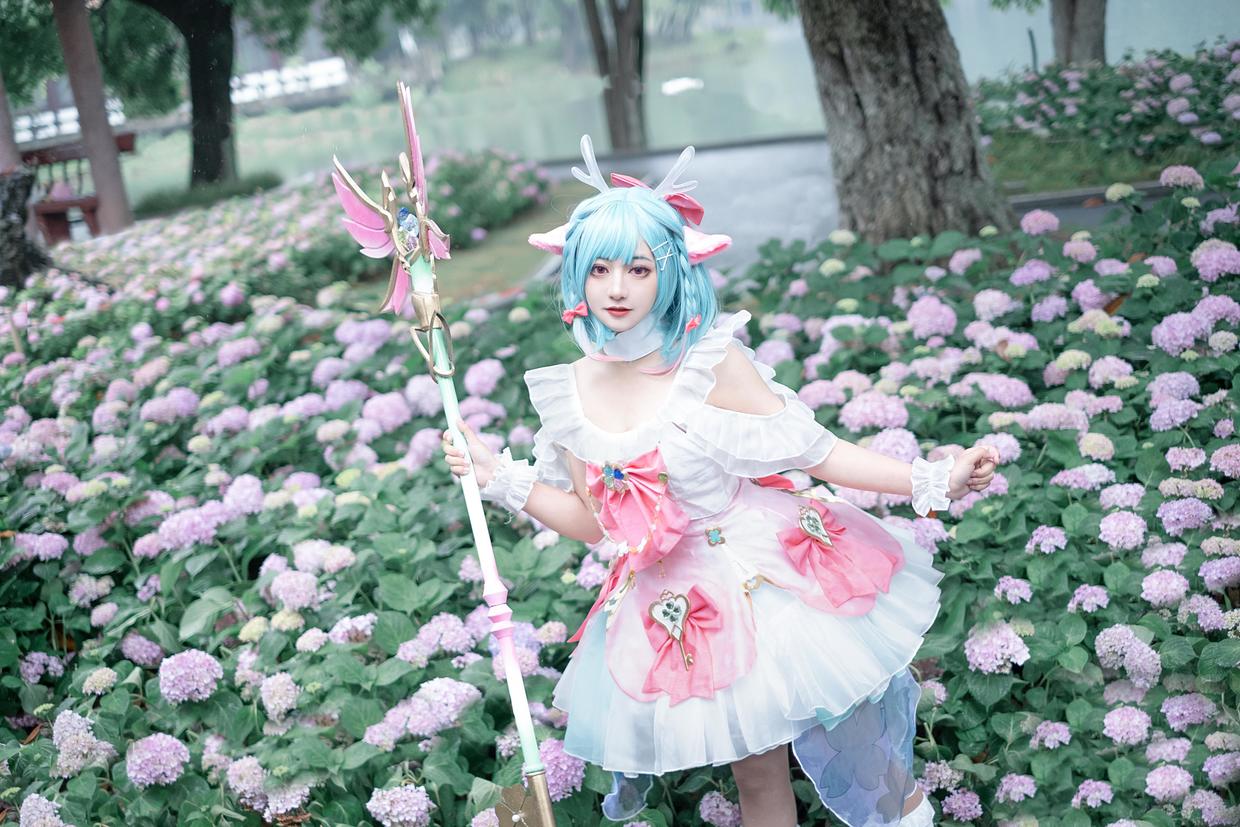 《王者荣耀》时之祈愿·瑶cosplay|王者荣耀|铛铛|正片_新浪新闻