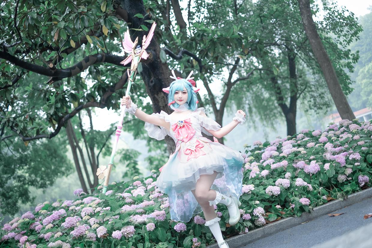 《王者荣耀》时之祈愿·瑶cosplay|王者荣耀|铛铛|正片_新浪新闻