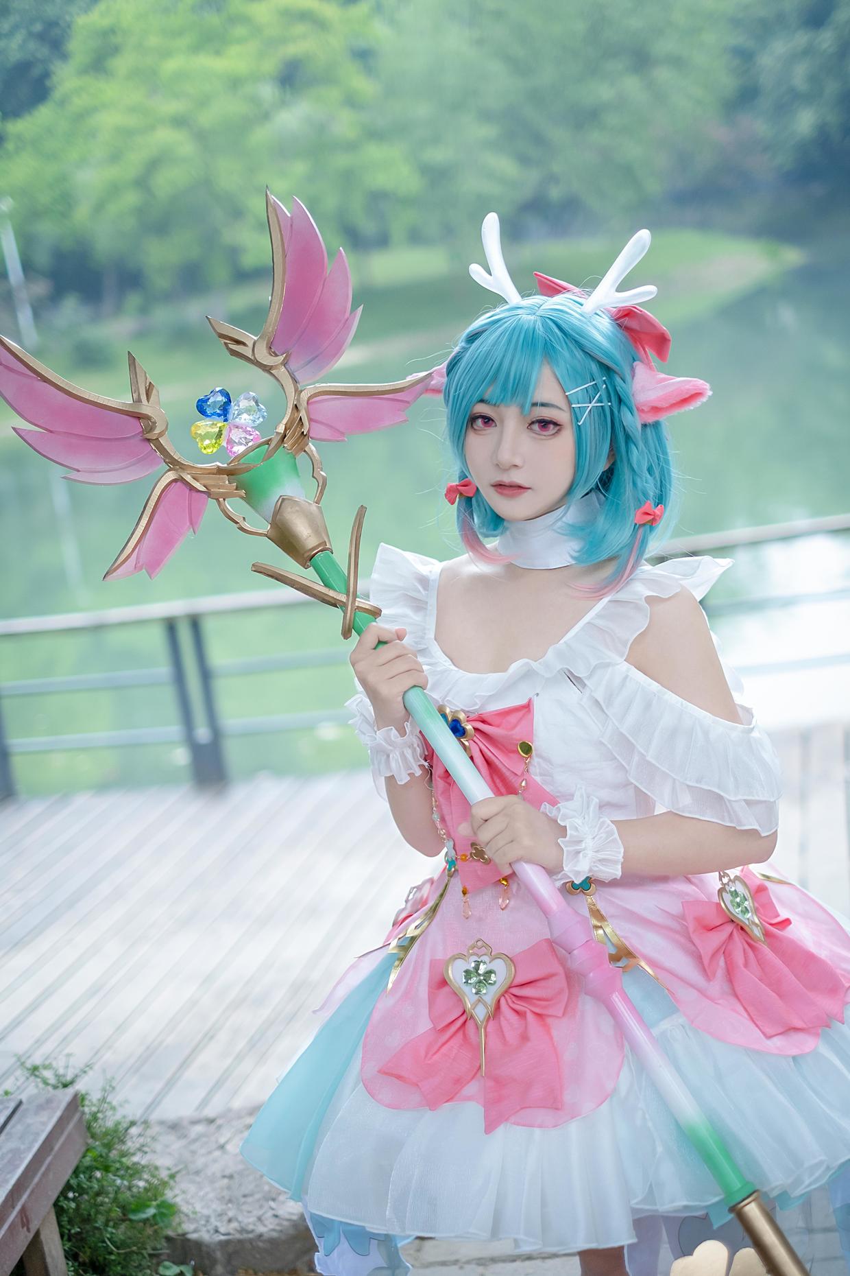 《王者荣耀》时之祈愿·瑶cosplay|王者荣耀|铛铛|正片_新浪新闻