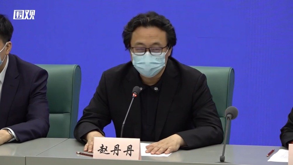 赵丹丹表示今天上海市新增社会面1例新冠肺炎本土确诊病例和4例本土无