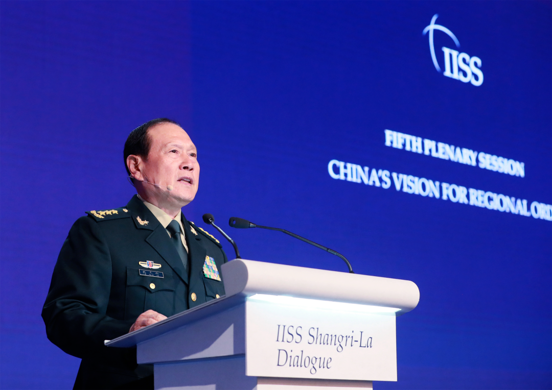 中国国务委员兼国防部长魏凤和对美方提出四点要求