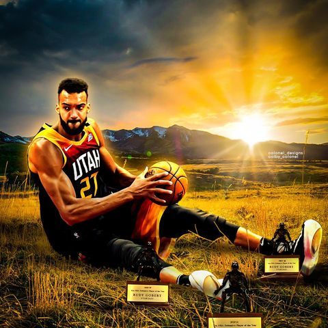 魔鬼筋肉人戈贝尔晒最新训练照三届dpoy或是篮网交易目标