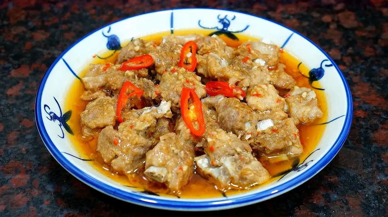 美味的清蒸排骨|排骨|西瓜酱|姜丝_新浪新闻