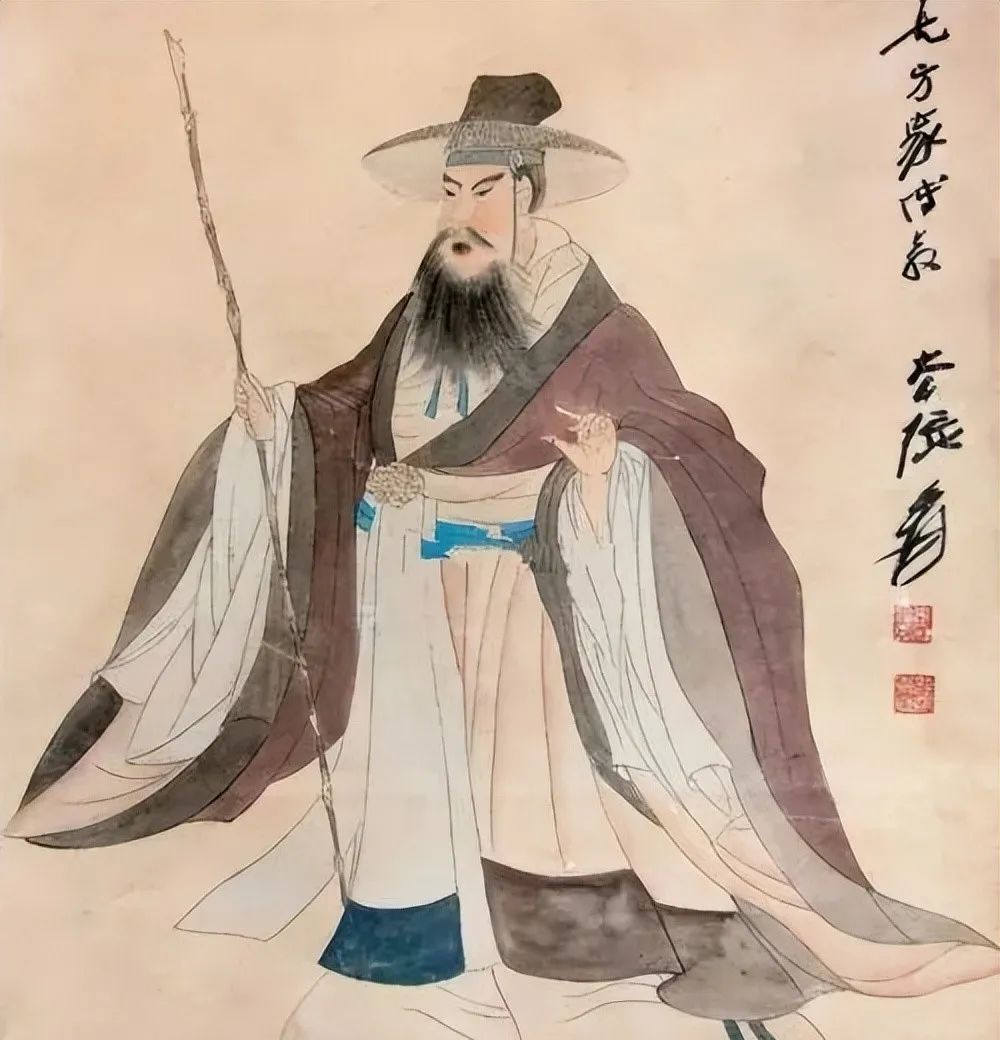 彼时的苏轼,不过20啷当岁,英姿勃发,年轻帅气.