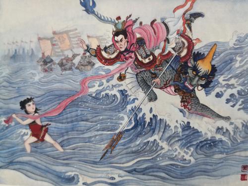 没有这些后台,哪吒敢大闹东海,和龙三太子硬碰硬?