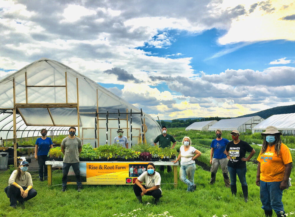 washington在纽约出生长大,被称为"都市农业女王".