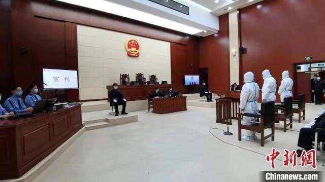 图为庭审现场.祁增蓓 摄