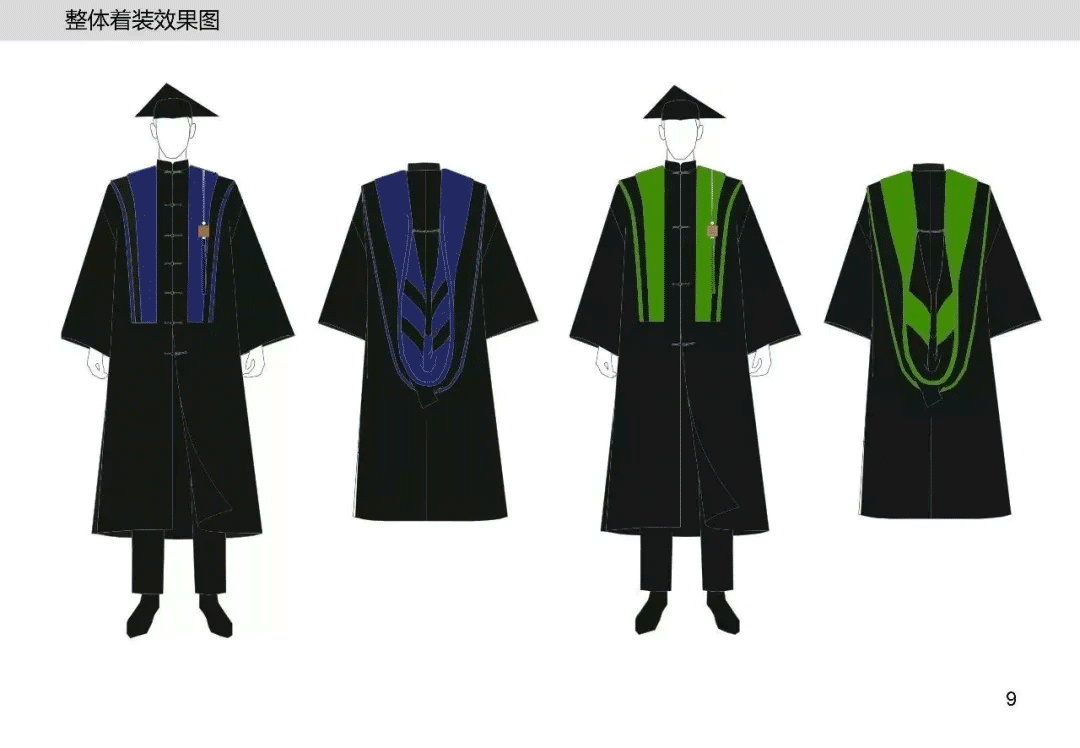 惊艳了!海大版中国风学士服美出圈!网友:这是什么神仙设计!|学位服|学位|长袍|海南大学|学校_新浪新闻